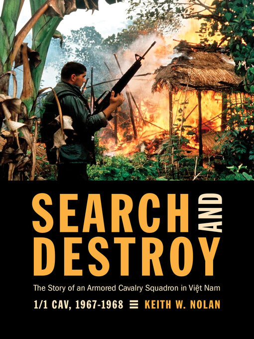Title details for Search and Destroy by Keith W. Nolan - Available